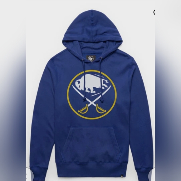 NWT Buffalo Sabres Imprint Headline Hoodie from '47 Size: Small - Picture 1 of 11